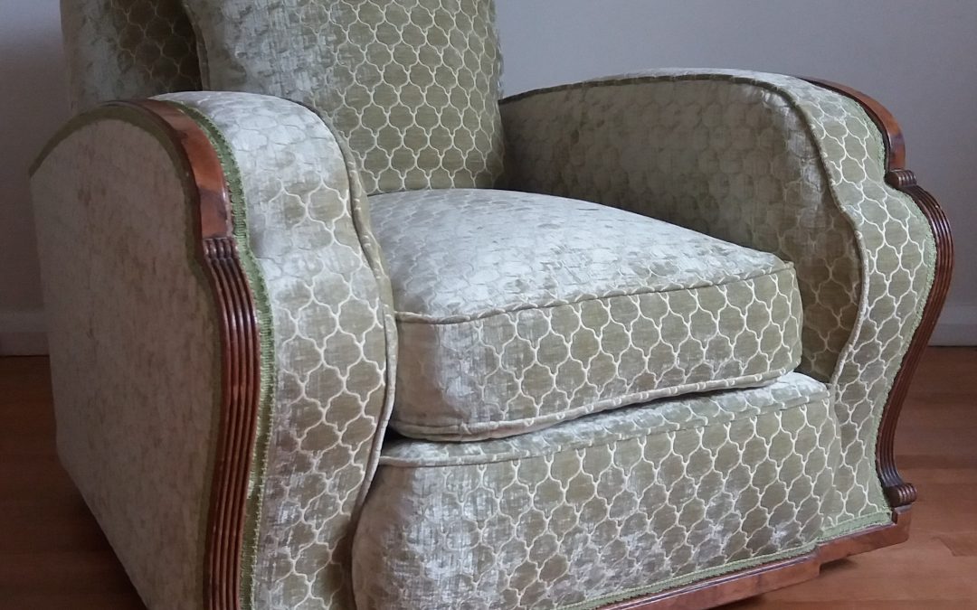 Art Deco Lounge Chair