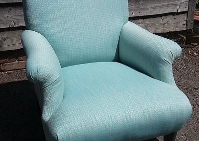 1920s Blue Armchair