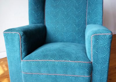 1970s Teal Armchair