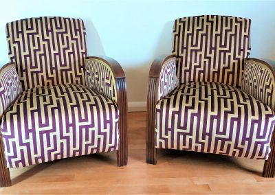 Art Deco Style Armchairs